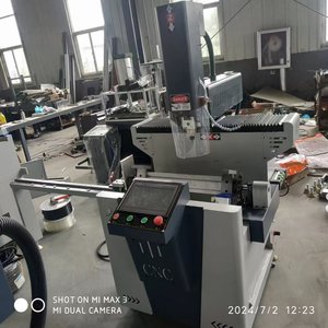 Kích thước nhỏ 600 850mm Máy khoan phay <span class=keywords><strong>CNC</strong></span> tự động sao chép Bộ định tuyến với lõi bảng thể thao để làm hồ sơ cửa sổ nhôm - Product Image 3