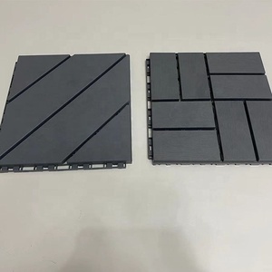 Baldosas Cuadradas de Polipropileno para Piso, Resistentes al Agua y al Desgaste, con Textura de Madera, Instalación con Sistema de Clic, para Balcón y Baño - Product Image 1