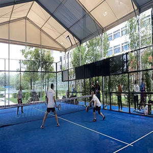 Commercio all'ingrosso Paddle Tennis Turf Padel Turf con copertura del tetto/all'aperto impermeabile tenda Sport campi da Tennis attrezzatura da Tennis - Product Image 2
