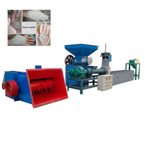מפעל אספקת פסולת פוליסטירן קצף מכונת מיחזור/epe epe קצף גרגירים להכנת מכונה/פסולת גרגירים פלסטיק מכונת גרגירים - Product Image 1