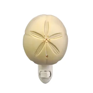 GL-BK3 Creative Nordic Decorative Resin Flowers Seashells Cute Shell Night Light Lamp For Home Decoration Bedroom
