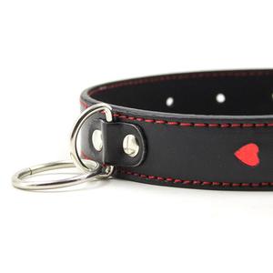 <span class=keywords><strong>Collar</strong></span> de Cuero Sintético BDSM para Adultos con Correa, Restricciones de Bondage para Juegos Sexuales - Product Image 5