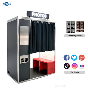 YiXiLe Photomaton pour Mariages, Fêtes, Magazines, Journaux, Souvenirs, Porte-clés, Événements – Machine Instantanée <span class=keywords><strong>en</strong></span> Libre-Service pour Prendre <span class=keywords><strong>des</strong></span> <span class=keywords><strong>Photos</strong></span> - Product Image 2