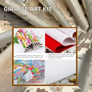 La cornice del cerchio del ricamo del ricamo del filo artigianale del nuovo prodotto può <span class=keywords><strong>fare</strong></span> lo schermo digitale della dimensione della pittura a olio personalizzato - Product Image 4