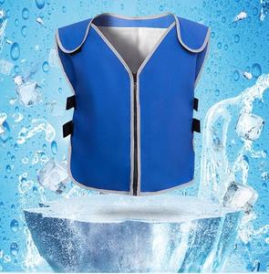 ANT5 <span class=keywords><strong>Gilet</strong></span> Réfléchissant Amovible Réglable 20pcs Vessies de Glace Veste Cool d'Été <span class=keywords><strong>Gilet</strong></span> de Refroidissement pour Hommes Femmes Travaillant la Pêche - Product Image 6