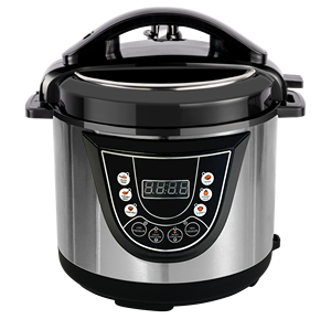 Olla de Acero Inoxidable de 5/6L con Recipiente Interior de Aluminio, Multifunción 11 en 1, Control Digital, Ahorro de Energía, Carcasa de Acero Inoxidable, Precio de Fábrica - Product Image 1