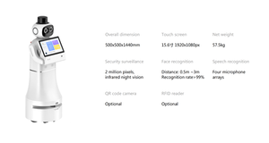 Robot Automatico per Accoglienza Commerciale in Centri Commerciali, Servizio di Benvenuto e <span class=keywords><strong>Reception</strong></span> - Product Image 5