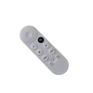 G9N9N Mini télécommande antichoc en plastique ABS <span class=keywords><strong>Google</strong></span> pour <span class=keywords><strong>Chromecast</strong></span> <span class=keywords><strong>4K</strong></span> <span class=keywords><strong>Google</strong></span> TV Remplacement Code fixe Fonction vocale - Product Image 1