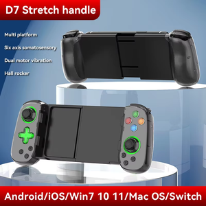 D7 Telescopic Mobile <b>Phone</b> Gamepad BT 5.0 Type-C Wireless Game <b>Controller</b> Joystick <b>for</b> PS4 Switch PC - Product Image 1