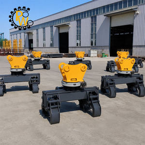 360 °   Pince rotative hydraulique pour tuyaux en acier, pince à tuyaux de 600 mm pour excavatrice CAT 12-16T, pince rotative hydraulique <span class=keywords><strong>PW</strong></span> - Product Image 1