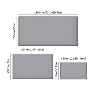 Grote Waterdichte Antislip Kattenbak Mat Siliconen Massief Kitty Vanger Box Easy Clean Trapping Matten Voor Honden - Product Image 6