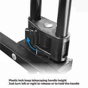 STARRYHEART Camping <b>Cart</b> Trolley <b>Foldable</b> Outdoor Four Wheel Camp Trolley with Lid Camping Equipment Trolley - Product Image 4