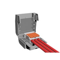 Boîte de jonction étanche isolante scellée anti-fuite Gelbox à installation rapide, boîte de jonction miniature remplie de gel, joints de câbles en gel