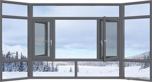 Strong Quality High End Modern <strong>Aluminum</strong> Alloy Doors <strong>Windows</strong> Stainless Steel Heat Insulation Soundproof for Building Projects - Product Image 4