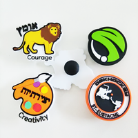 Accessoires souples en PVC populaires pour la personnalisation, breloques d'extérieur, clips pour lacets, mini-animaux, fusées, planètes, espace, boucles de chaussures en caoutchouc