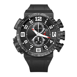 Hot tốt nhất sản phẩm bán chạy người đàn ông không thấm nước xem OEM ODM tùy chỉnh đồng hồ Nhà cung cấp thời gian kép lớn thép không gỉ trường hợp Mens Đồng hồ - Product Image 6