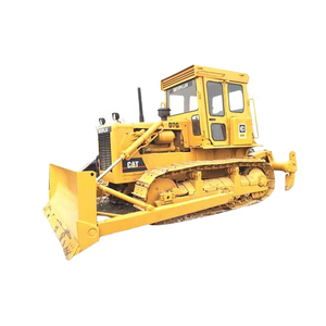 Bulldozer sur chenilles d'occasion CAT D7H D7G D7R avec ripper et cabine fermée – Engin lourd de seconde main - Product Image 1