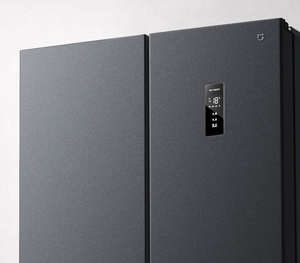 Réfrigérateur intelligent Mijia 520L Ink Rock Grey Cross Door, double inverter, No Frost, classe 1 en termes d'efficacité énergétique, antibactérien aux ions d'argent - Product Image 3