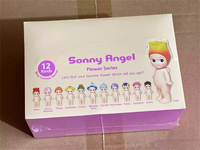 Figuras Miniatura de la Serie de Flores Sonny Angels, Muñecos de Juguete, Decoración para Teléfono y Computadora, Caja Misteriosa, Modelo Kawaii, Regalo