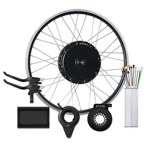 Professional Ebike Kit 48v 2000w Electric Bicycle Conversion Kit Rear Hub Motor Kit Hub Motor Without Battery