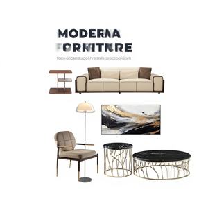 Ensemble de canapés Chesterfield modernes et minimalistes Matoezzi avec design ovale en tissu et bois écologique pour salon, hôtels et appartements - Product Image 1