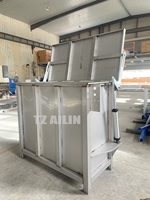 Ailin Professional Nouveau design Réservoir de trempage industriel Réservoir de trempage chimique, de décapage et de phosphatation pour ligne de revêtement en poudre