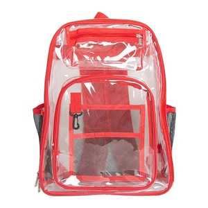 Large Transparent PVC <b>Backpack</b> for Adults and Teens Waterproof Clear School/Sports/Work/Travel <b>Backpack</b> for College Girls - Product Image 5