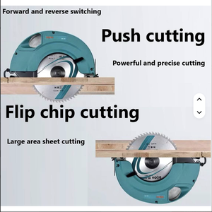 CUSTOM Battery-Powered Handheld Circular <b>Saw</b> for Wood Cutting 1.9kg Lightweight Portable DIY Tool Battery-Powered Operation Conv - Product Image 5