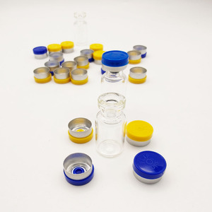 2Ml 4Ml 6Ml Borosilicate Glass Sample Vials With <b>Rubber</b> Stopper Crimp Top Caps For Laboratory Use - Product Image 5