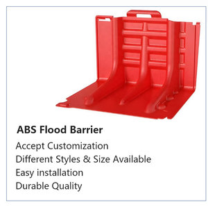 Wholesale Price Movable ABS L Shape <strong>Plastic</strong> Flood <strong>Barrier</strong> Easy To Install Emergency Flood Control <strong>Barrier</strong> - Product Image 2