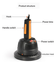 Machine de scellage de bouteilles, pour Induction électromagnétique, portative, appareil médical en aluminium et plastique