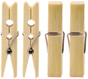 Cheap Good Quality Bamboo Wooden Clothes Hanging <strong>Peg</strong> Wood Clothes Pin <strong>Bag</strong> - Product Image 2