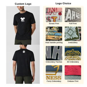 T-Shirt da Uomo in Lana Merino di Alta Qualità, Collo Tondo, 180g, Aderente, Traspirante, Effetto Nudo, Manica Corta, Sportiva, con Stampa Yoga - Product Image 6