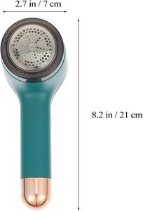 Removedor de Pelusas Eléctrico Recargable por USB, Ecológico, de Tela Blanca, con 6 Cuchillas, para Suéteres y Ropa - Product Image 4