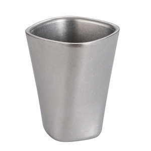 Stainless Steel <b>Double</b> <b>Wall</b> Tumbler Straight <b>Cup</b> 304 Metal Party Beverage <b>Cup</b> - Product Image 1