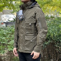 Vente en gros d'usine Jinteng de coupe-vent TRG à coque dure de haute qualité veste chaude d'hiver imperméable et respirante pour l'extérieur