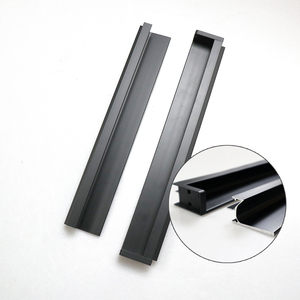铝制家具隐藏式抽屉拉手厨房橱柜衣柜隐形把手 - Product Image 1