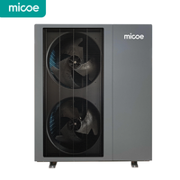 Pompa Ciepla Clim APP Gros appareils électroménagers intelligents Chauffage hydronique Pompe à chaleur air-air haute température R290 Chauffe-eau 12KW