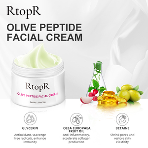 <span class=keywords><strong>Crema</strong></span> Rassodante <span class=keywords><strong>Antirughe</strong></span> al Peptide di Oliva Riduce le Linee Sottili del <span class=keywords><strong>Viso</strong></span> Restringe i Pori Sbiancante Controllo dell'Oleosità Acne Idratante Prodotto per la Pelle - Product Image 2