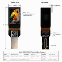 Pantalla Micro OLED FHD de 0.49 Pulgadas, 1920x1080, 3000/1800nits, Interfaz MIPI, para Auriculares AR Industriales