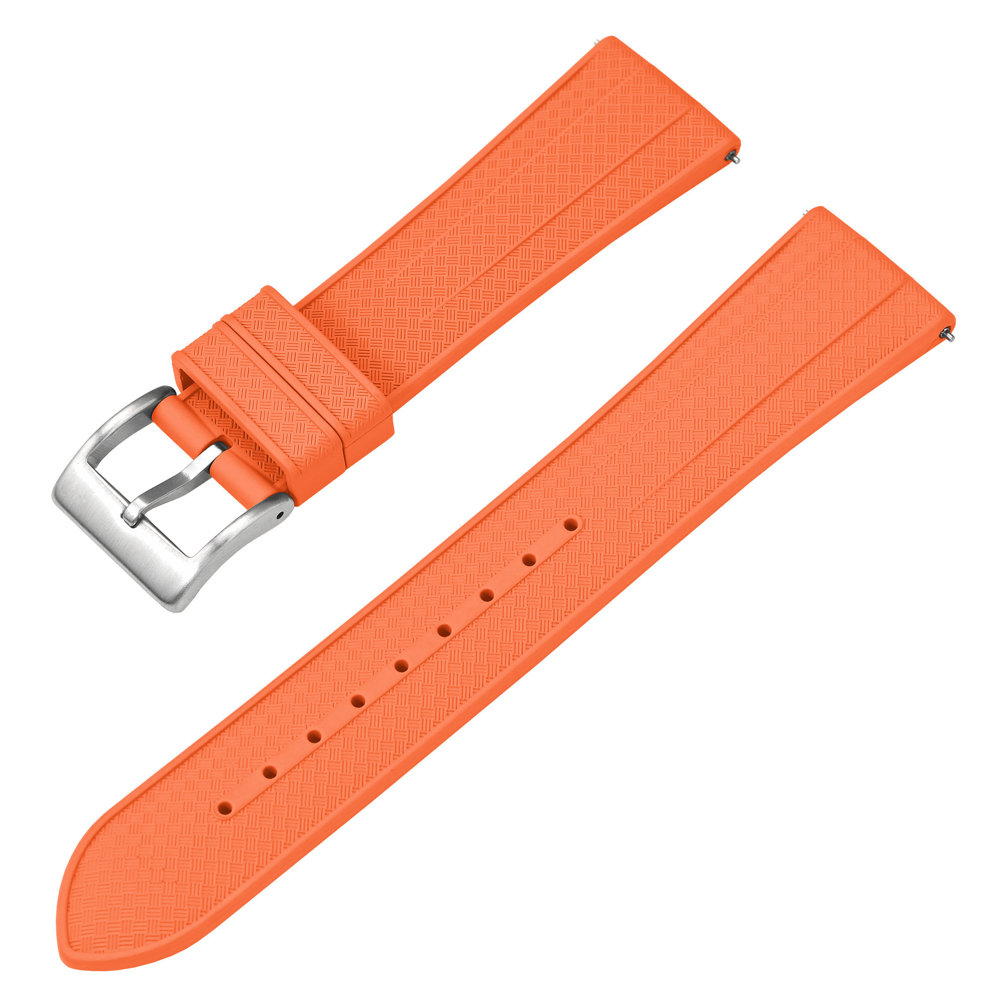 หัวเข็มขัดสีส้ม+เงิน