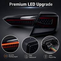 Feu arrière LED séquentiel pleine largeur pour Honda Inspire 2021, remplacement direct DRL avec animation de bienvenue