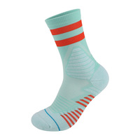 Chaussettes de Basketball d'Entraînement d'Extérieur Personnalisées OEM pour Athlètes - Anti-Transpiration, Séchage Rapide, Semelle Épaisse en Tissu Éponge