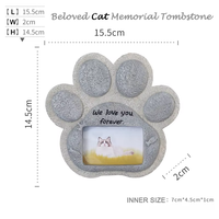 Pet Memorial Garden Stone Pintado a mano de alta calidad Pet Tombstones Amado Memorial Stones Grave Markers