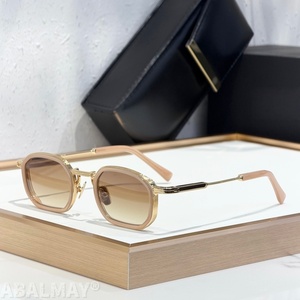 JD <span class=keywords><strong>JEAN</strong></span> 43-25-145 Gafas de Sol de Alta Calidad para Hombre y Mujer, Diseño Clásico Punk de Lujo, Acetato y Titanio, UV400, con Caja - Product Image 6