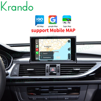 Caja de Interfaz CarPlay Actualizada Krando para Audi A6 A7 2010-2017, Módulo de Interfaz Inalámbrica Apple CarPlay y Android Auto Multimedia