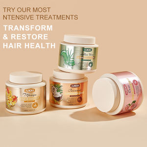 Masque capillaire à la kératine et aux protéines de <span class=keywords><strong>caviar</strong></span> <span class=keywords><strong>bio</strong></span>, anti-frisottis, contrôle du sébum, réparation intensive des cheveux, anti-chute, acide aminé, sans sulfate, UUKKG - Product Image 2