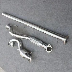 Kit d'échappement et de collecteur en acier inoxydable pour VW <span class=keywords><strong>Golf</strong></span> 6 1.6L 1.4T Turbo - Product Image 4