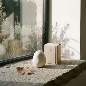 <span class=keywords><strong>Difusor</strong></span> <span class=keywords><strong>de</strong></span> Aroma Minimalista Ecológico <span class=keywords><strong>de</strong></span> Yeso Sólido Hecho a Mano con Textura Ondulada para Aceites Esenciales Colgante - Product Image 4
