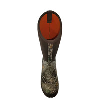 Bottes de chasse en caoutchouc camouflage doublées de néoprène pour hommes, imperméables, respirantes, hauteur genou, antidérapantes, résistantes à l'usure, été/hiver